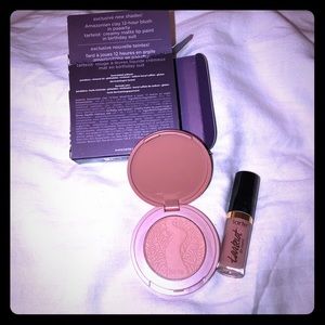 Tarte 12 hour blush and mini size lip paint